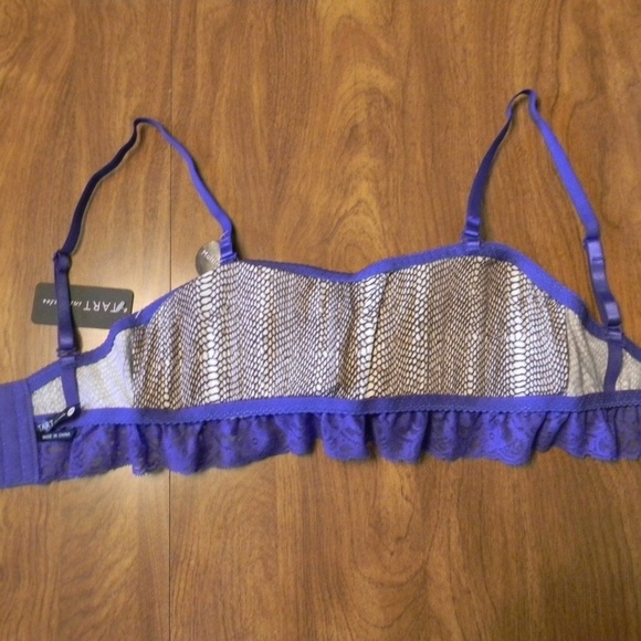 Tart Noir XS Brown Animal Print Multi Way Bra NWT - Picture 3 of 3